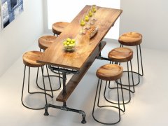  定制西餐廳家具常用那些材料？